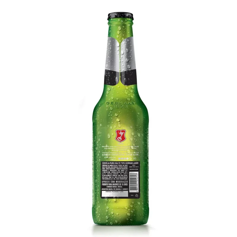 Cerveja Becks Puro Malte 330ml Long - Image 4