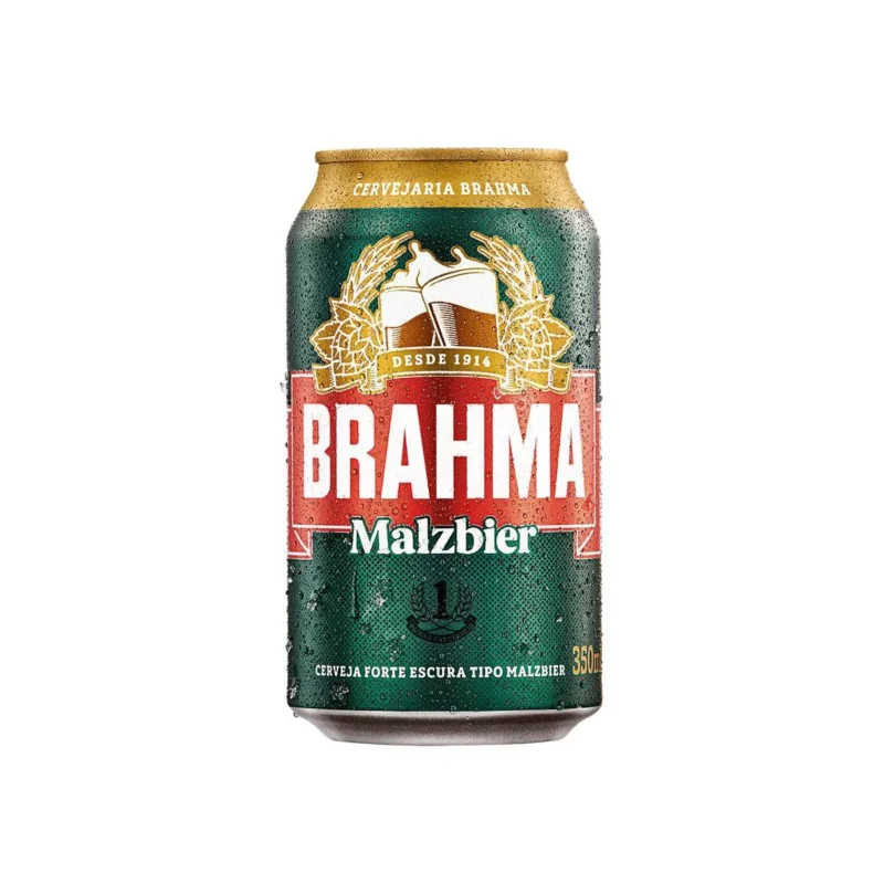 Cerveja BRAHMA Malzbier Lata 350ml