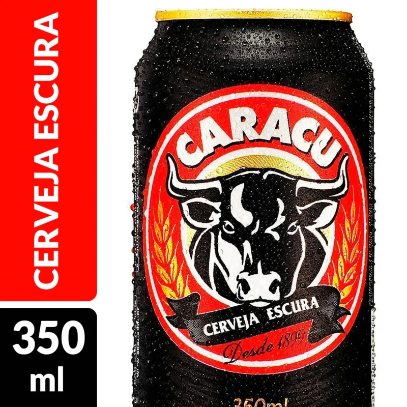 Cerveja CARACU Escura Lata 350ml - Image 3